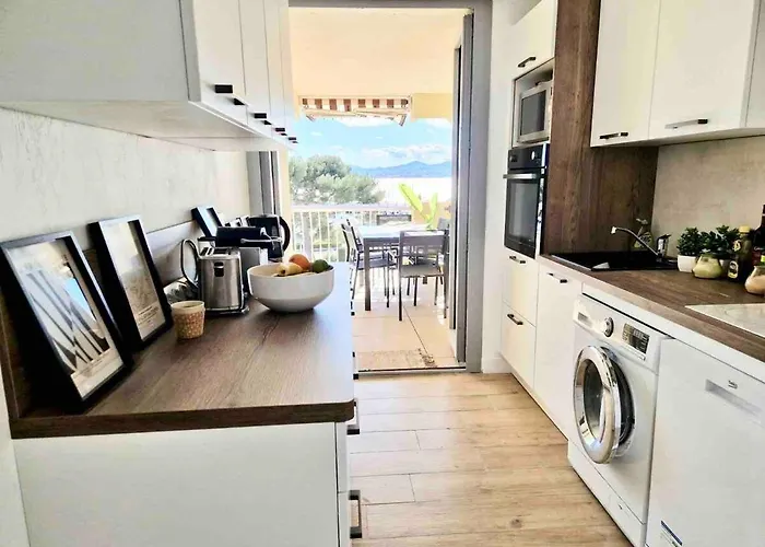 Beau 65 M2 En Front De A St Raphael - Piscine Apartamento Saint-Raphaël